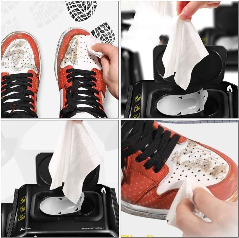 Instant Sneaker & Shoe Cleaning Wipes – Pack of 80